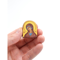 Богородица рукописная дорожная икона