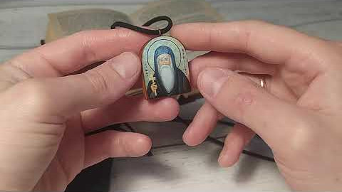 Kyrillos icon pendant